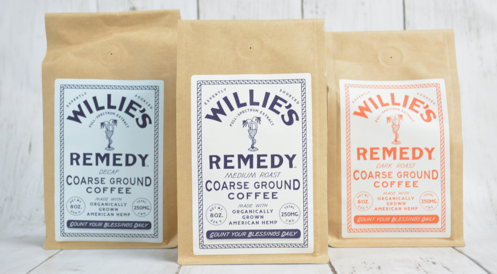 Willie's Remedy CBD Coffee