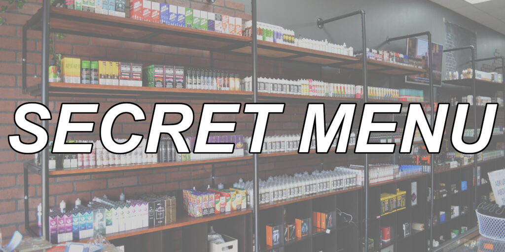 secret menu banner